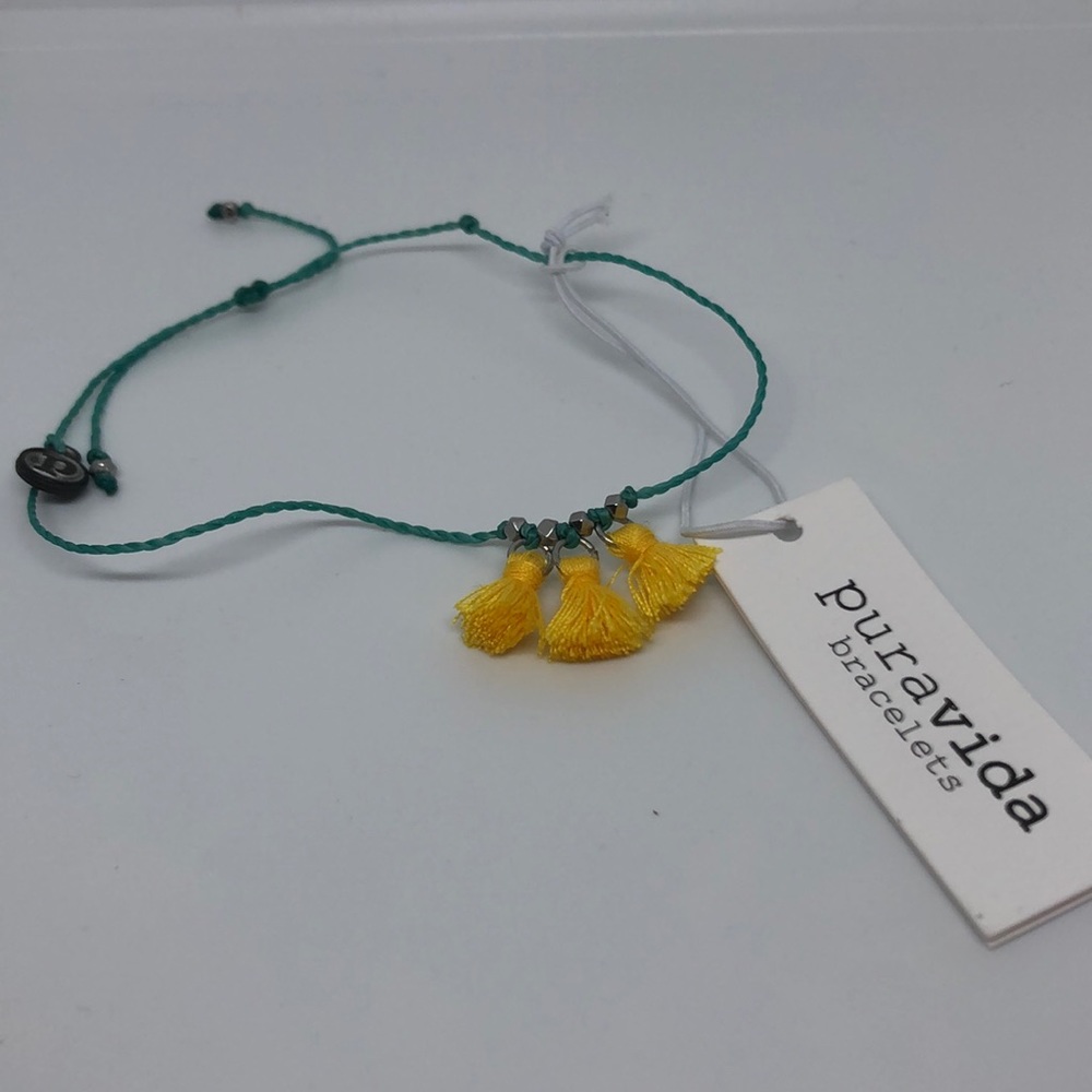NWT Pura Vida Tassel Anklet